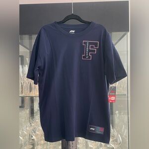f1 Men’s Navy Blue Tee NWT SZ L
